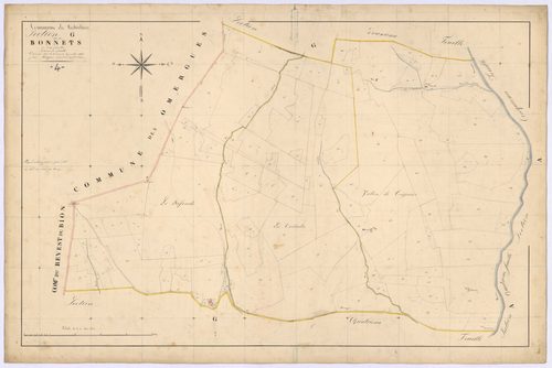 REDORTIERS - Section G, les Bonnets.