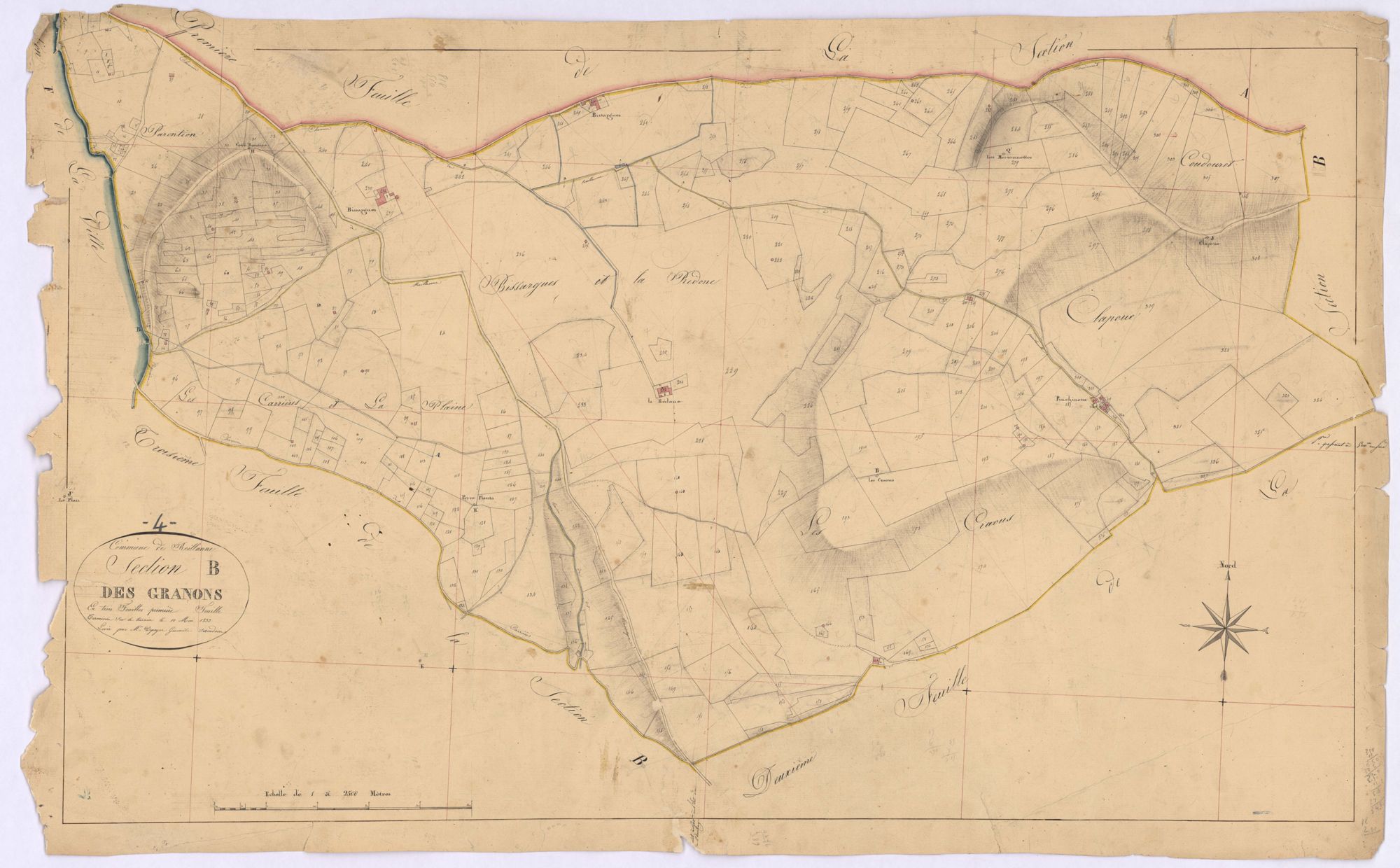 REILLANNE - Section B, les Granons.
