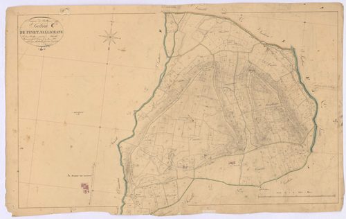 REILLANNE - Section C, le Pinet et Valligrane.