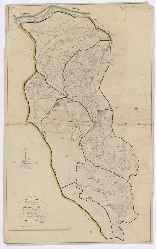 MEOLANS - Section C, le Godissard.