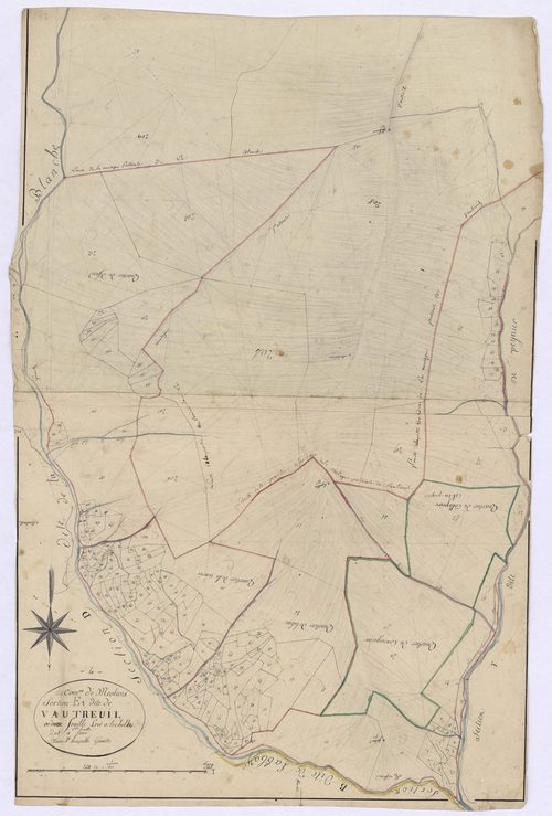 MEOLANS - Section E, Vautreuil.