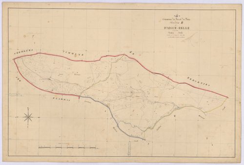 REVEST-DU-BION - Section B, D'Aigue-Belle.