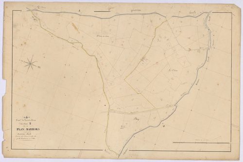 REVEST-DU-BION - Section E, Plan-Barruols.