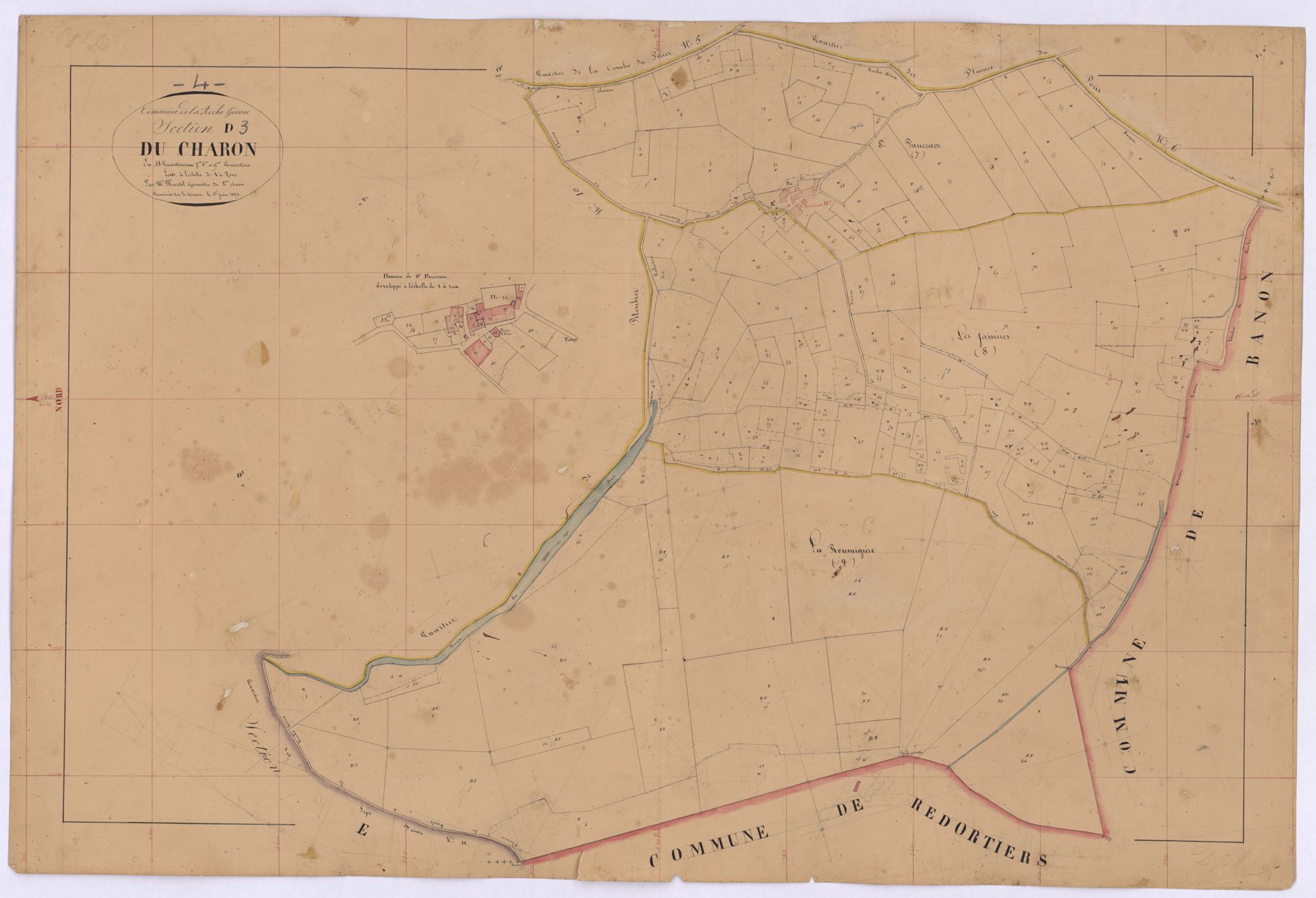 ROCHEGIRON-LA - Section D, le Charon.