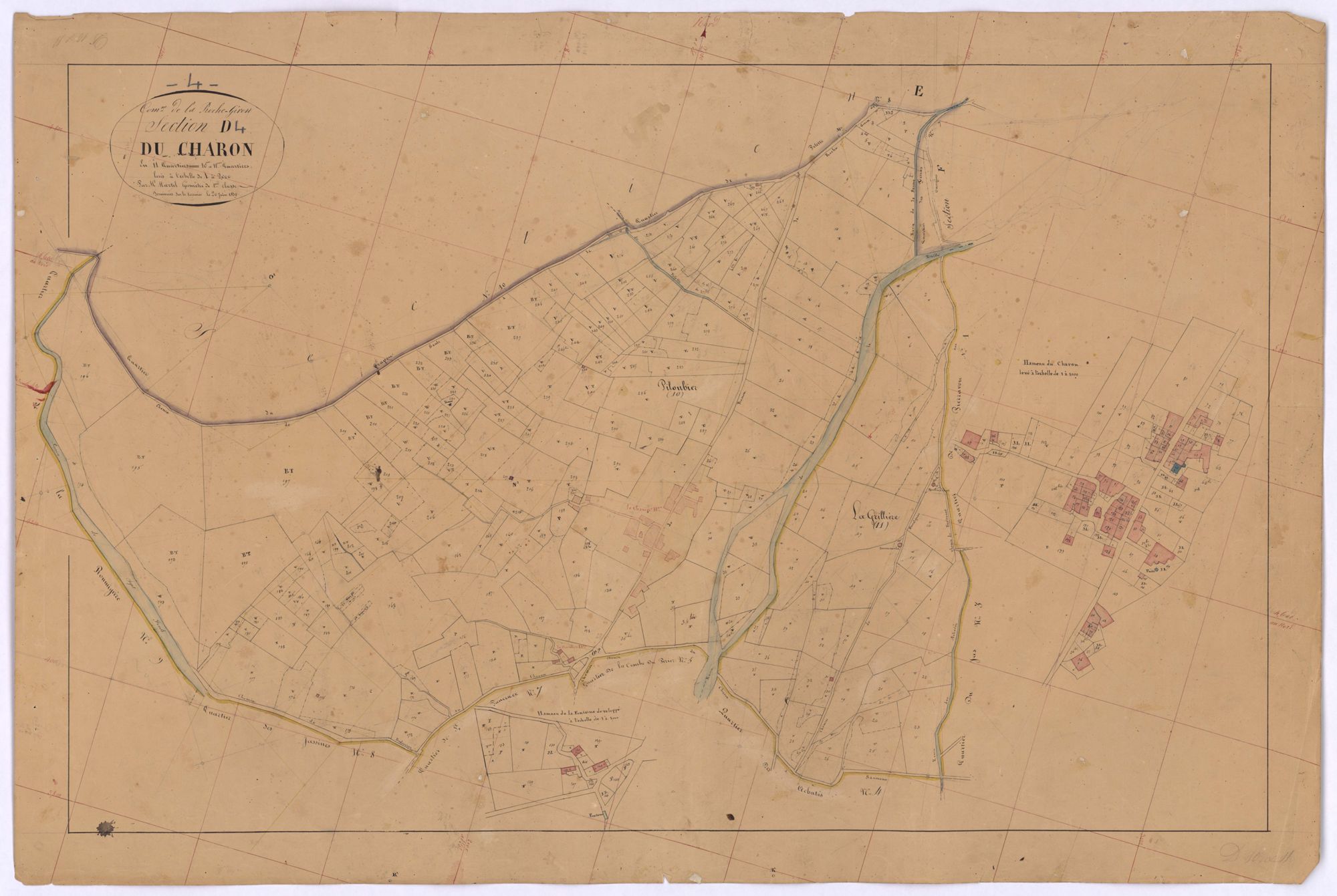 ROCHEGIRON-LA - Section D, le Charon.