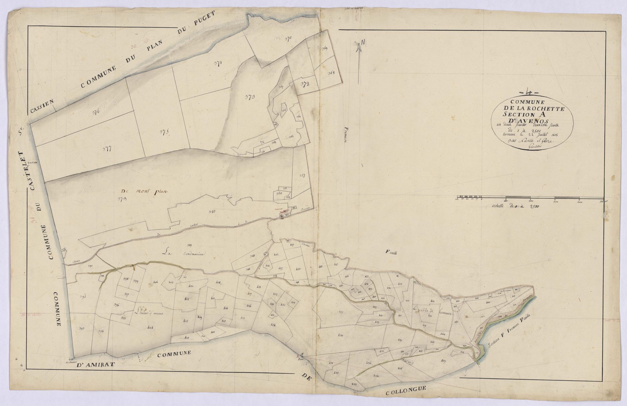 ROCHETTE-LA - Section A, Avenos.