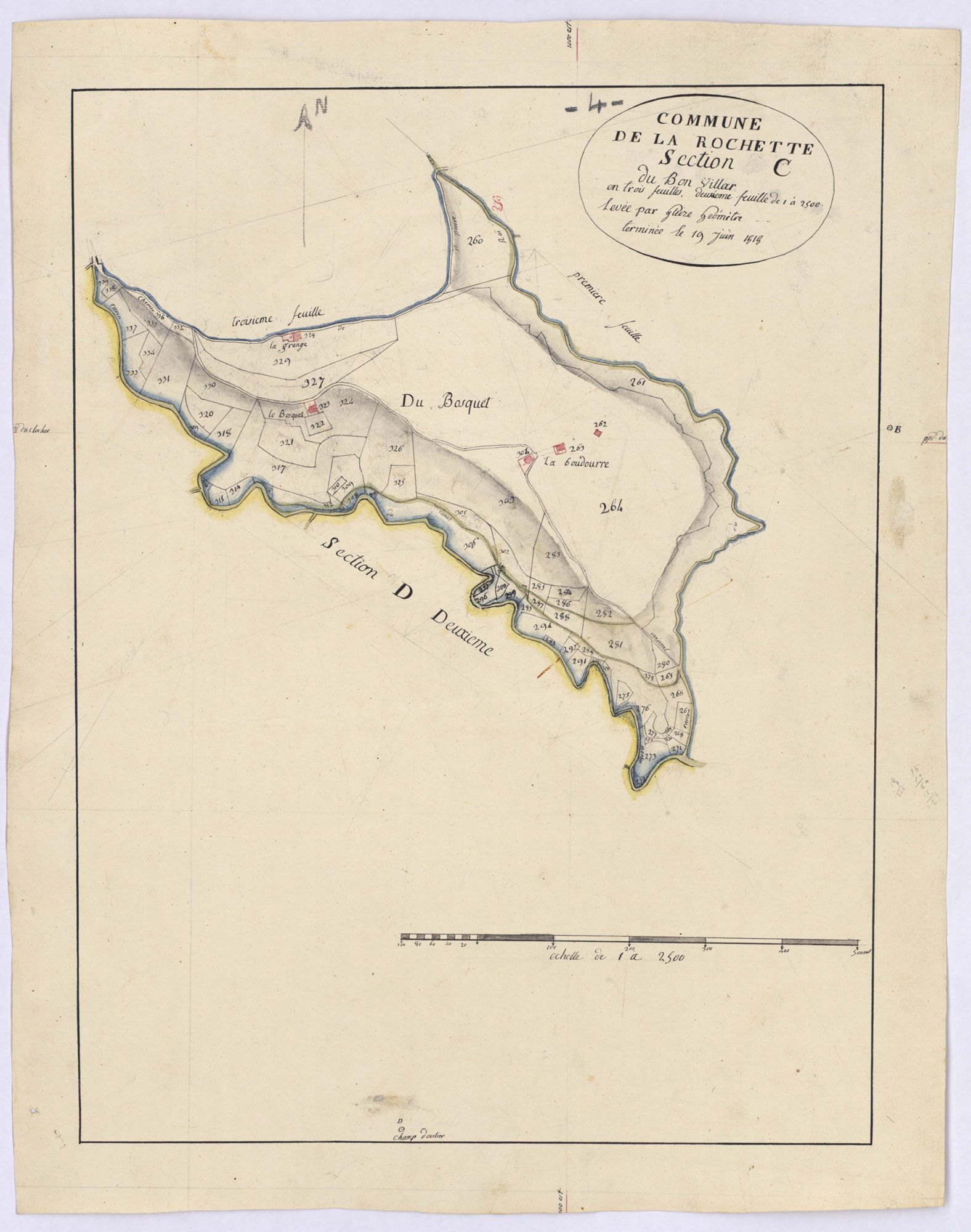 ROCHETTE-LA - Section C, le Bon Villar.