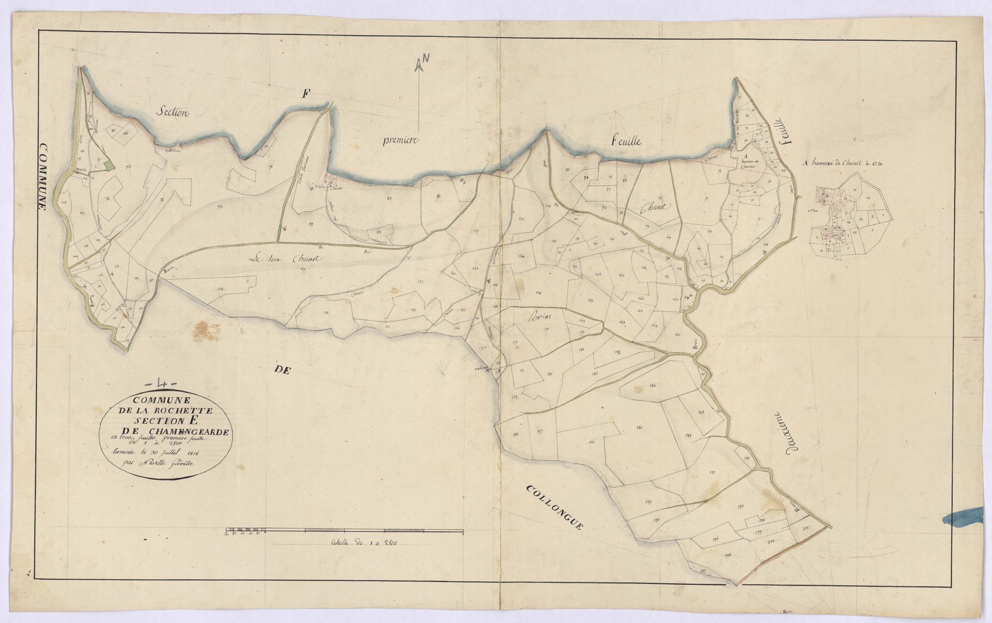 ROCHETTE-LA - Section E, Chamengearde.