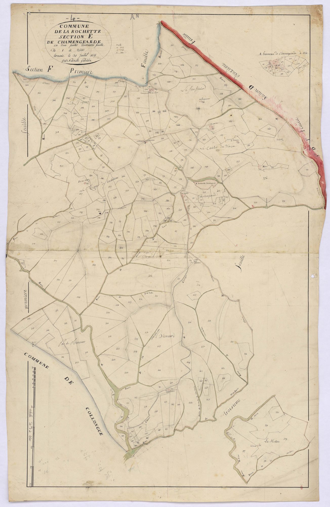 ROCHETTE-LA - Section E, Chamengearde.