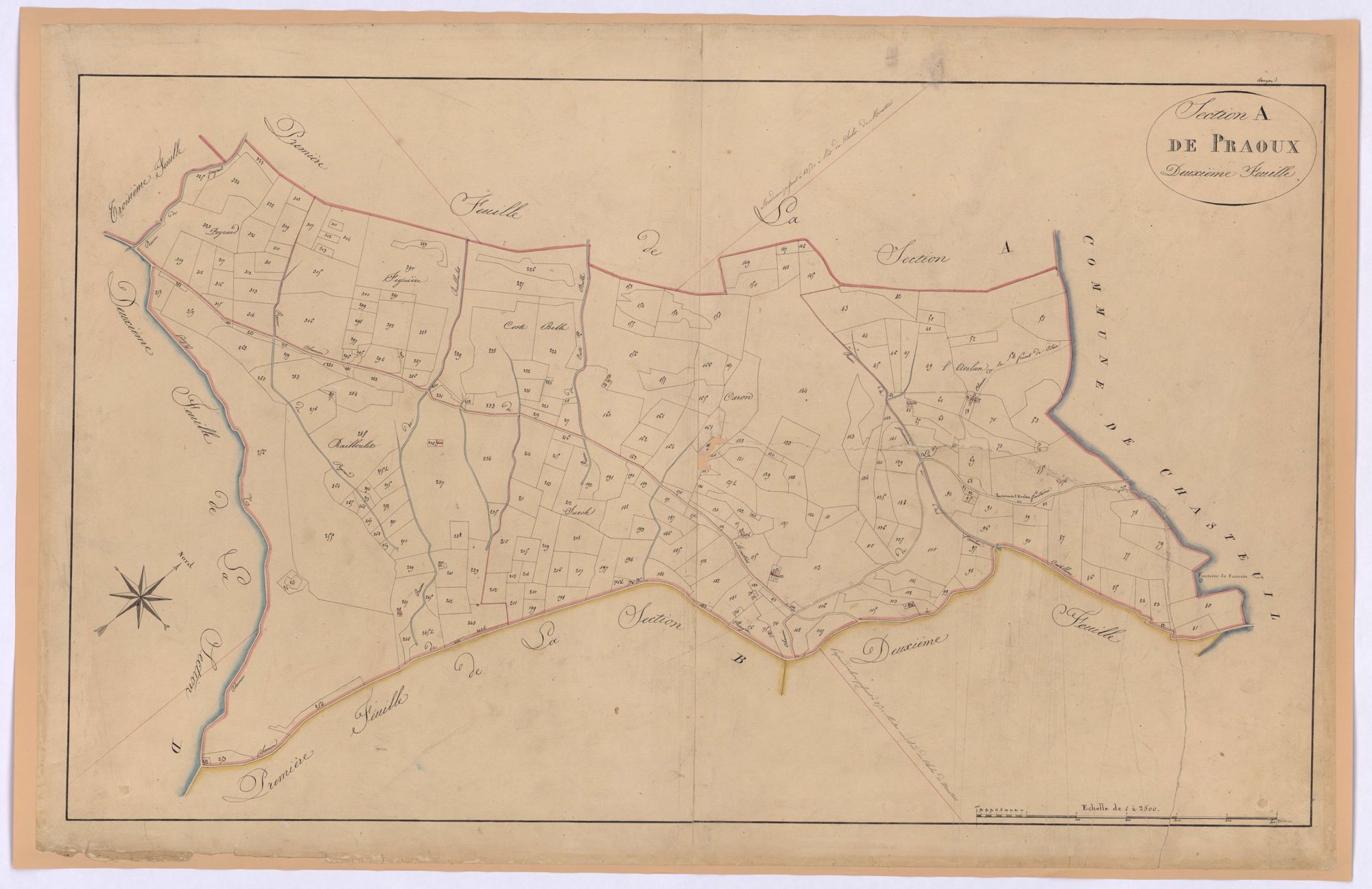 ROUGON - Section A, le Praoux.