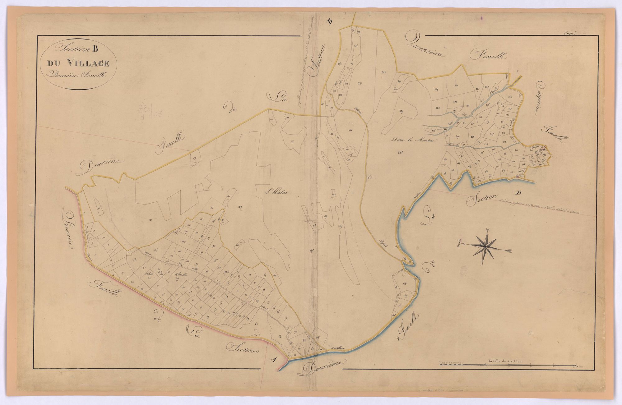 ROUGON - Section B, le Village.