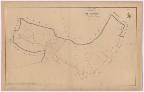 ROUGON - Section A, le Praoux.