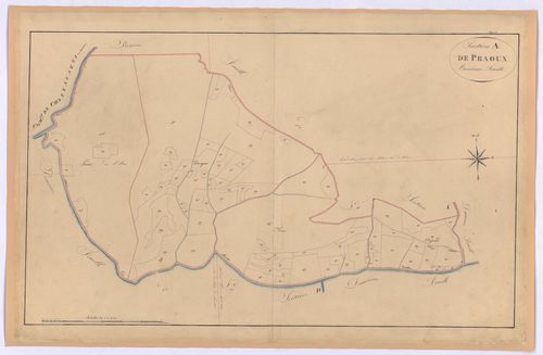 ROUGON - Section A, le Praoux.