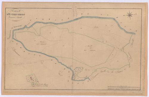 ROUGON - Section C, Entreverges.