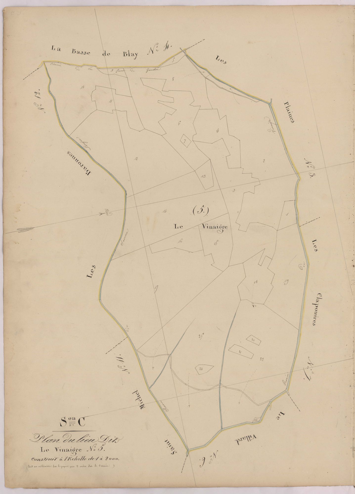SAINT-ANDRE-LES-ALPES - Section C, le vinaigre.