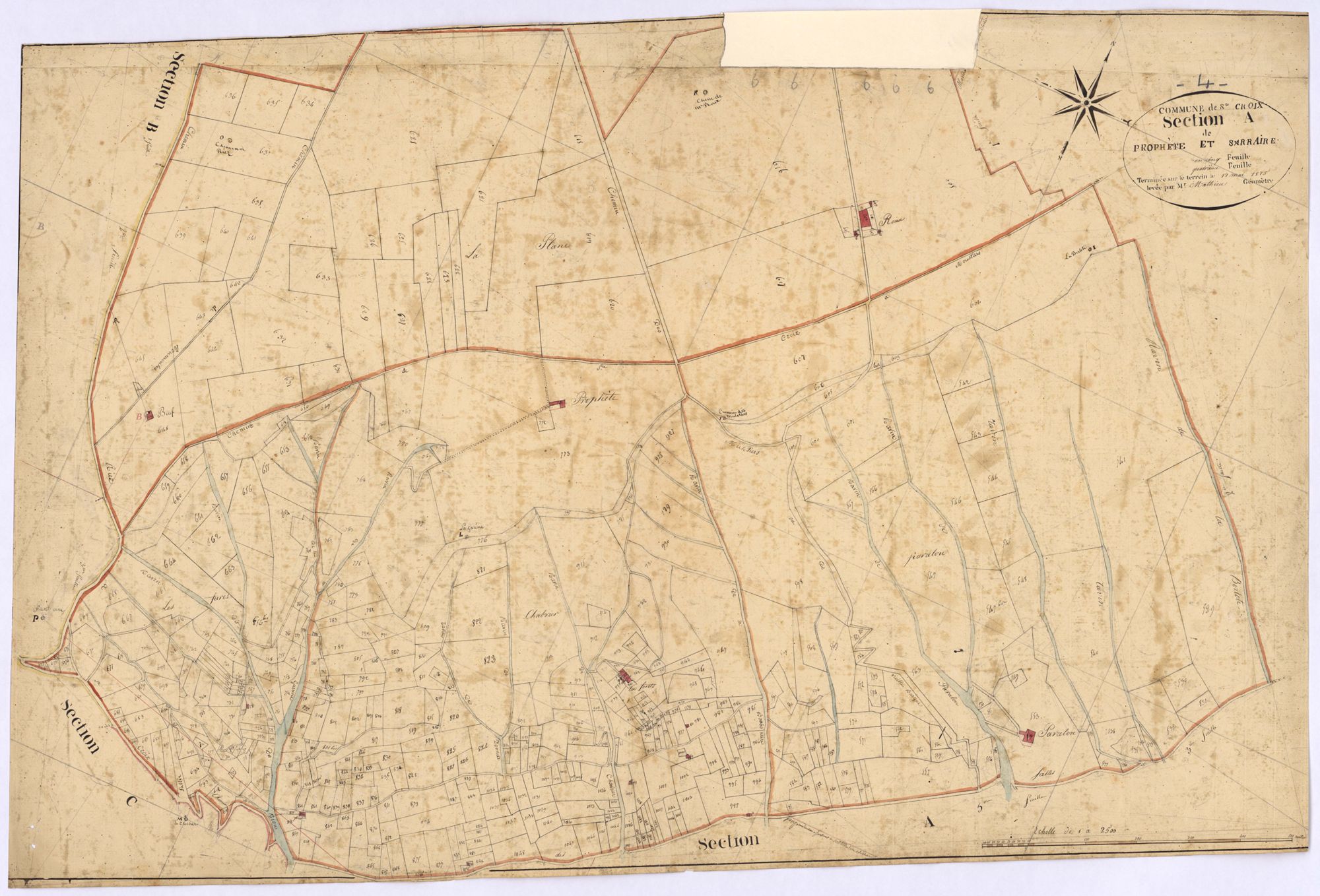 SAINTE-CROIX-DU-VERDON - Section A, Prophete Sarraire.