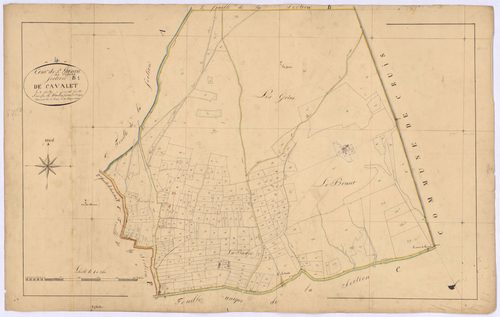 SAINT-ETIENNE-LES-ORGUES - Section B, Cavalet.