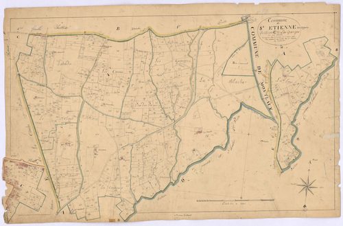 SAINT-ETIENNE-LES-ORGUES - Section C, Granges.
