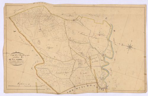 SAINT-ETIENNE-LES-ORGUES - Section E, La Combe.