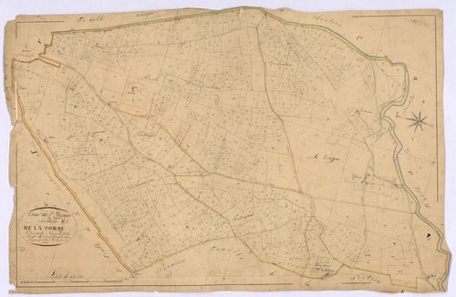 SAINT-ETIENNE-LES-ORGUES - Section E, La Combe.