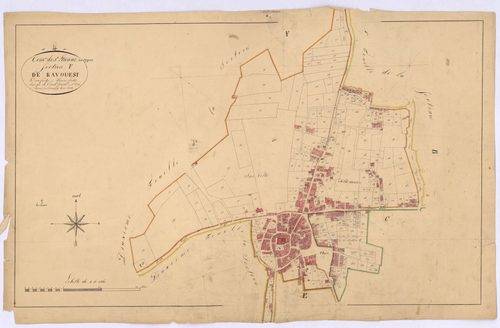 SAINT-ETIENNE-LES-ORGUES - Section F, Ravouest.