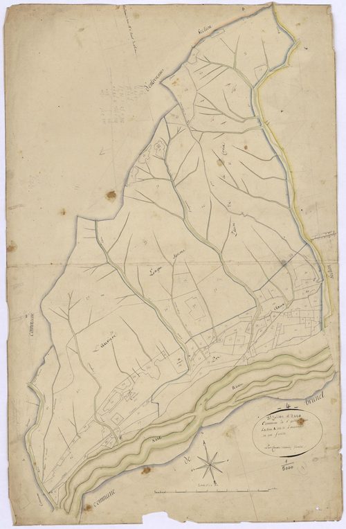 SAINT-JULIEN-D'ASSE - Section A, l'Eouvieres.