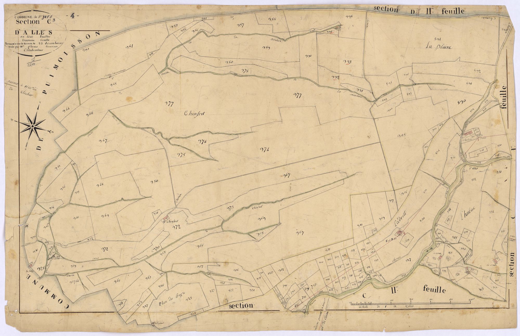 SAINT-JURS - Section C, Ales.