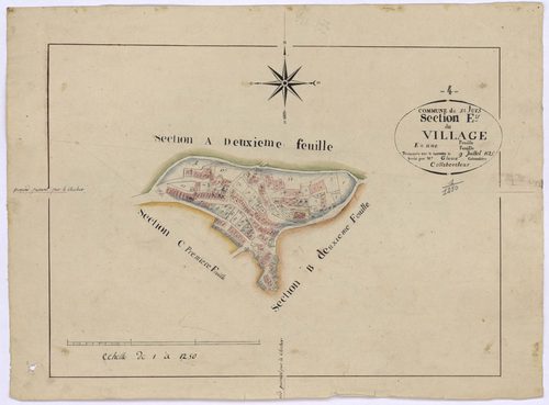 SAINT-JURS - Section E, le Village.