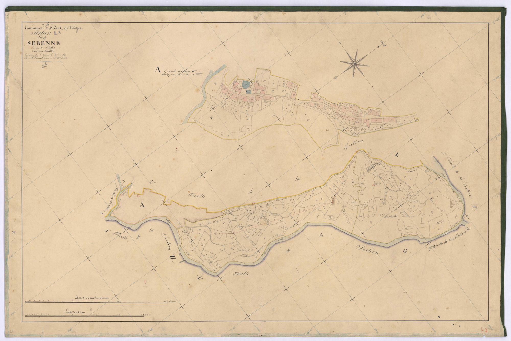 SAINT-PAUL-SUR-UBAYE - Section L, Serenne.