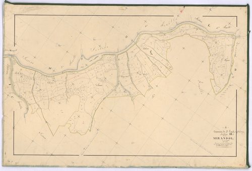 SAINT-PAUL-SUR-UBAYE - Section H, Mirandol.