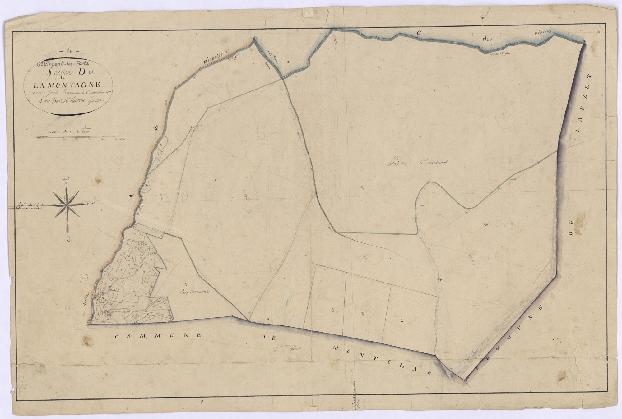 SAINT-VINCENT-LES-FORTS - Section D, la Montagne.