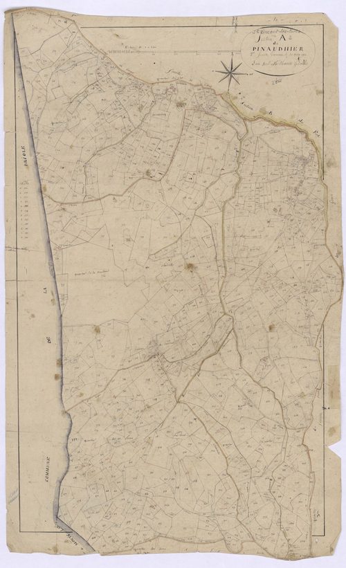 SAINT-VINCENT-LES-FORTS - Section A, Pinaud'Hier.
