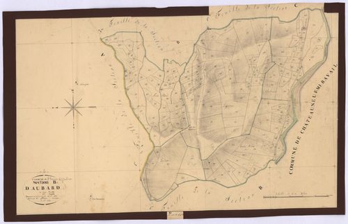 SAINT-VINCENT-SUR-JABRON - Section B, Aubard.