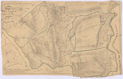 SAINT-VINCENT-SUR-JABRON - Section C, Bouissaye.