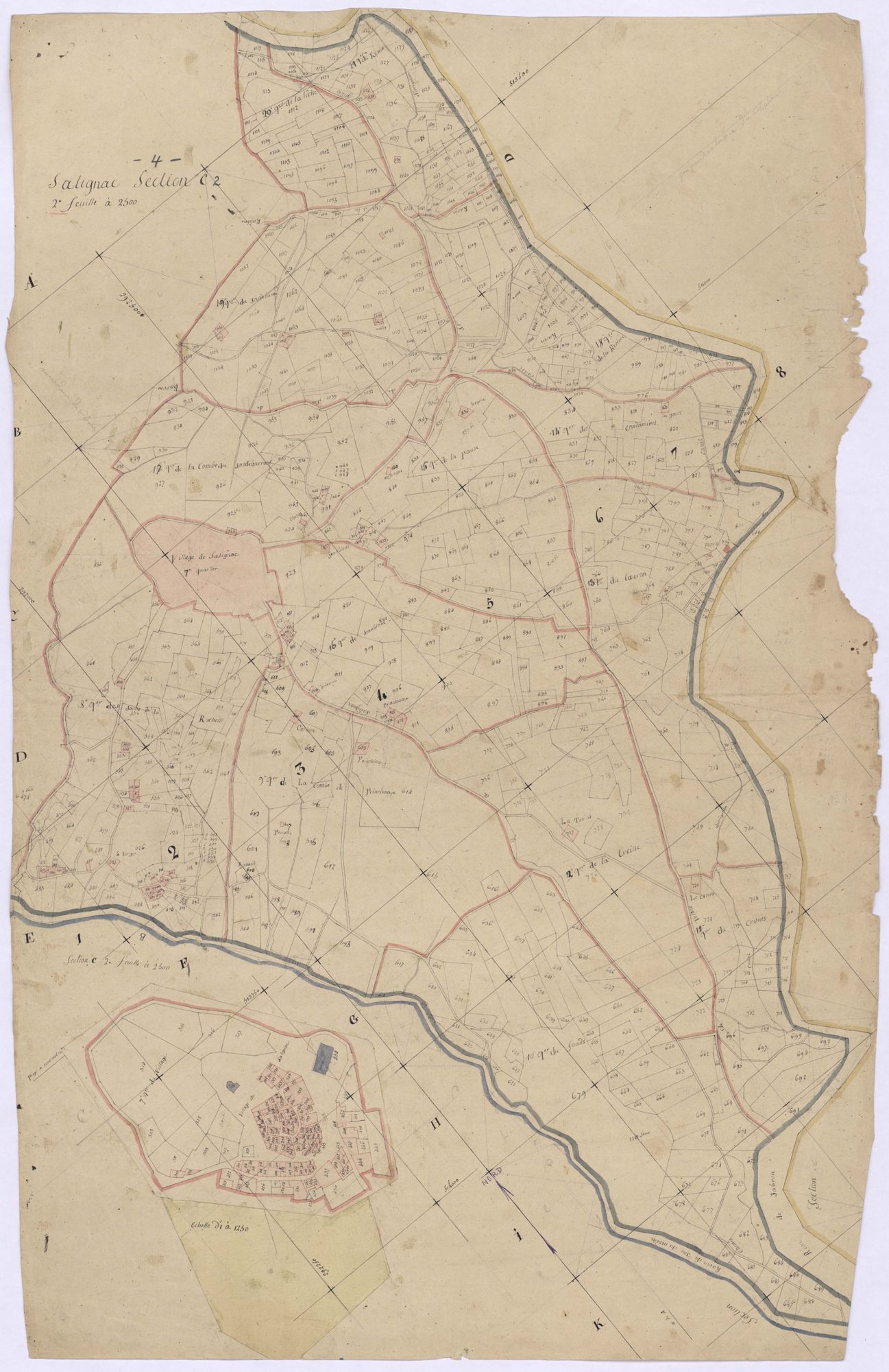 SALIGNAC - Section C.