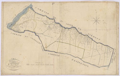 SAUSSES - Section C, la Lauve.