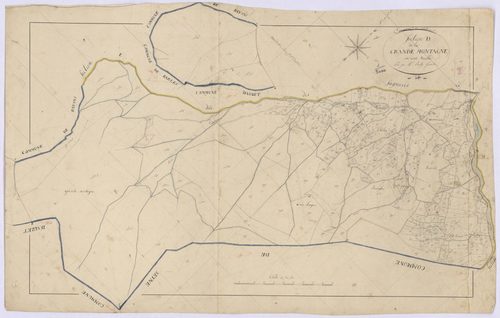 SELONNET - Section D, Grande-Montagne.