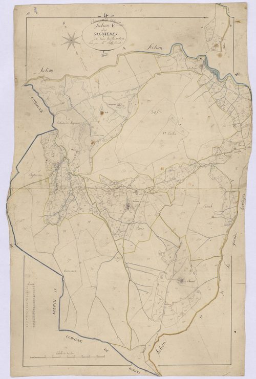 SELONNET - Section E, les Sagniéres.