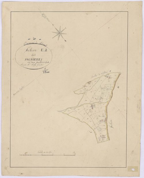 SELONNET - Section E, les Sagniéres.