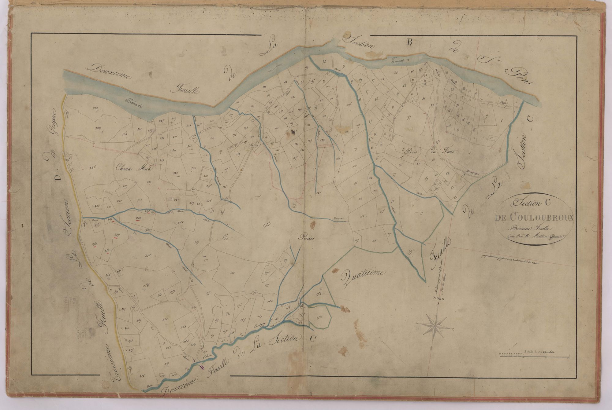 SEYNE - Section C, Couloubrous.