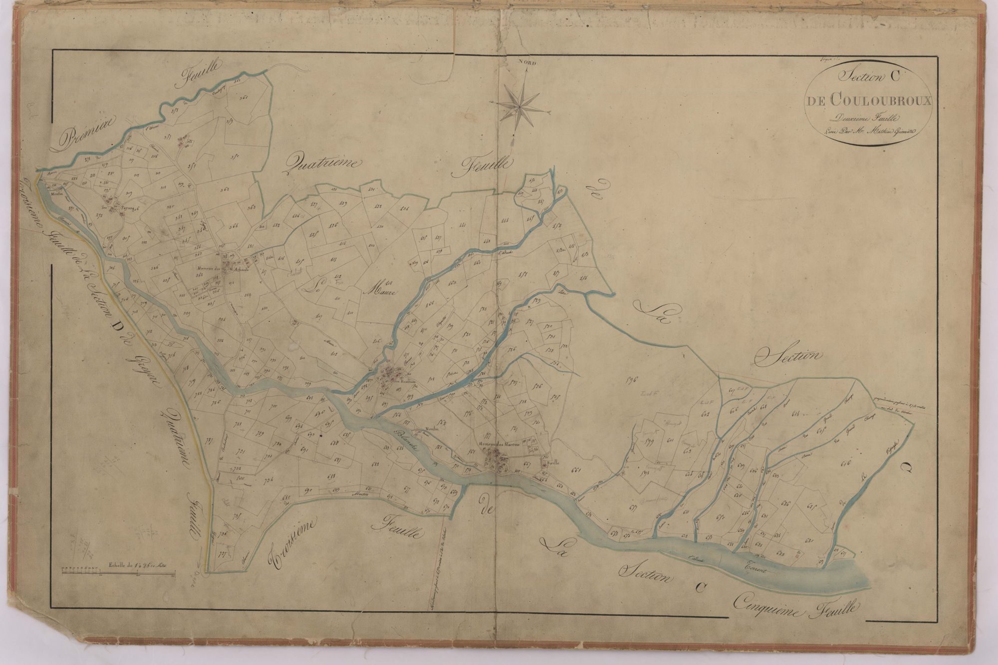SEYNE - Section C, Couloubrous.