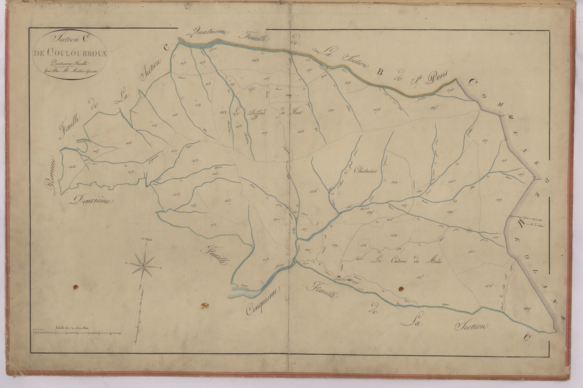 SEYNE - Section C, Couloubrous.