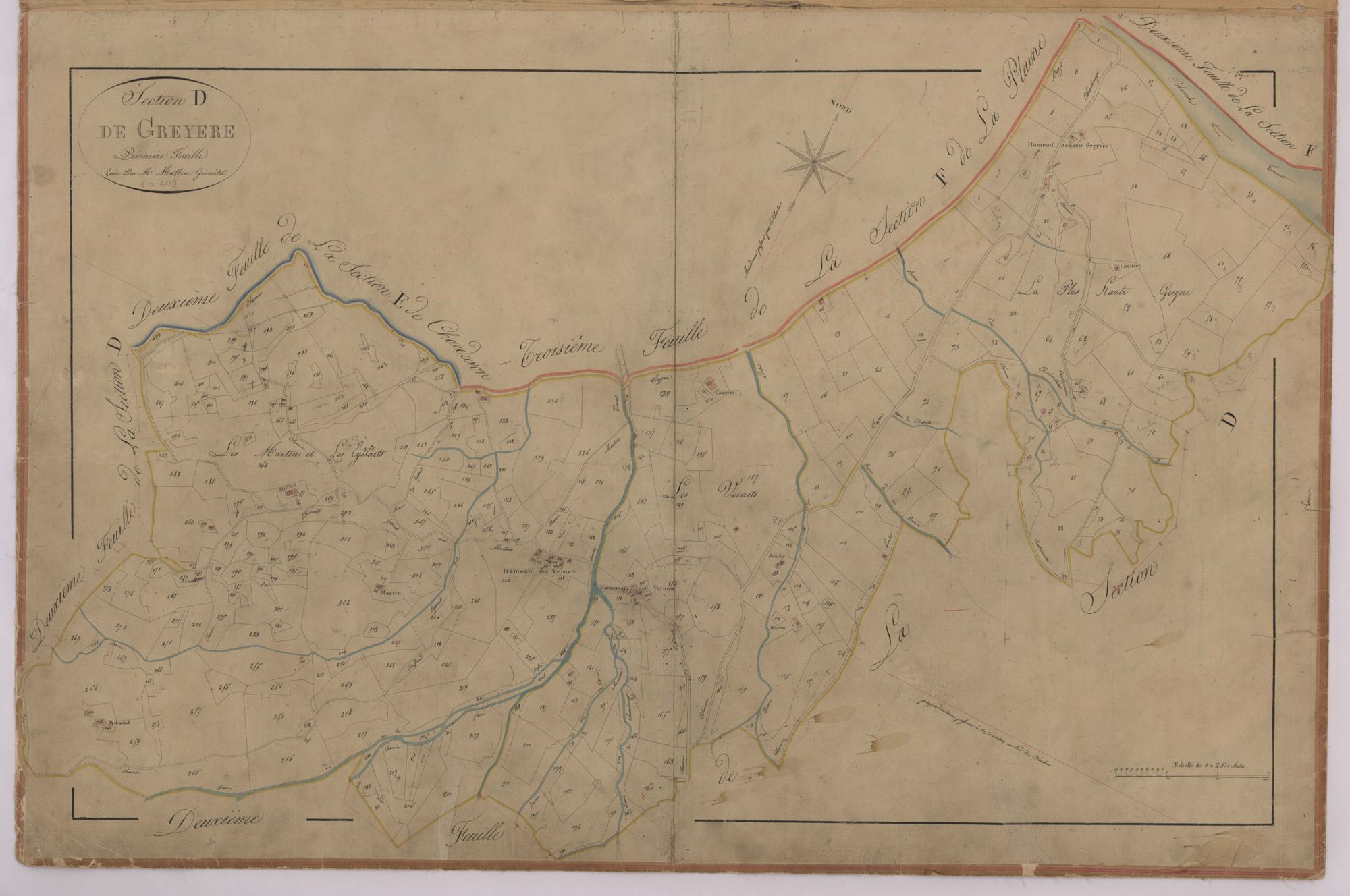 SEYNE - Section D, Creyere.