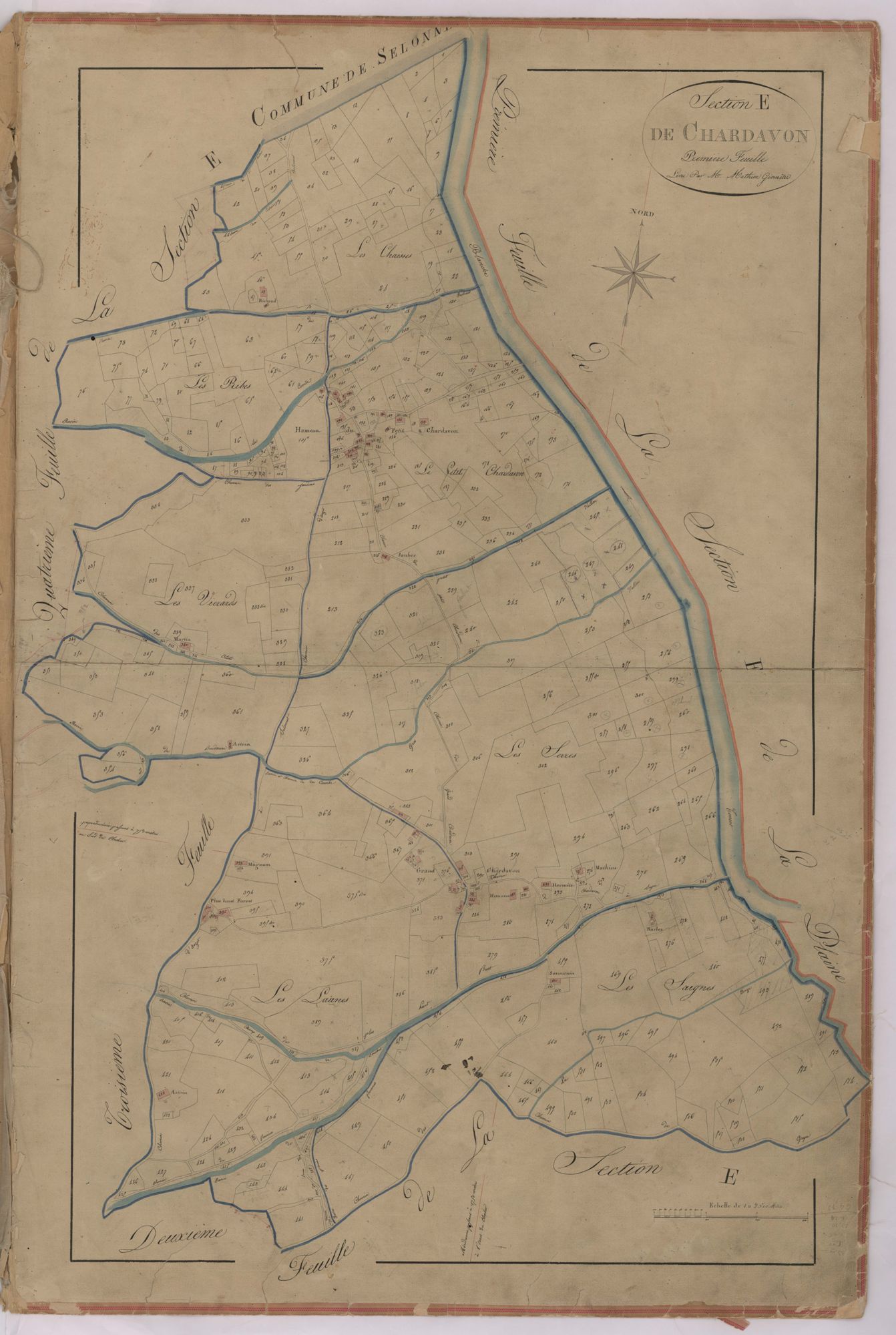SEYNE - Section E, Chardavon.