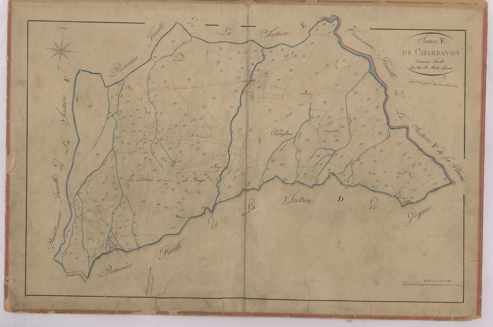 SEYNE - Section E, Chardavon.