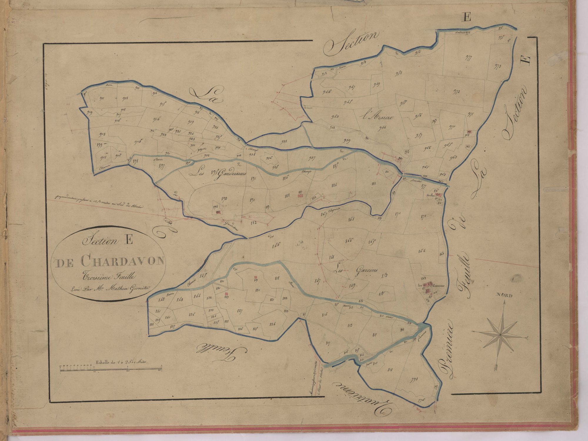 SEYNE - Section E, Chardavon.