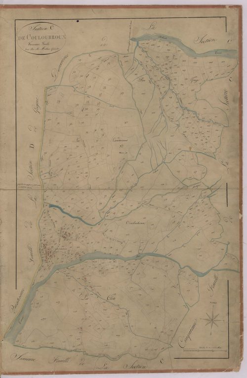 SEYNE - Section C, Couloubrous.