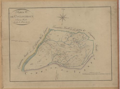 SEYNE - Section C, Couloubrous.