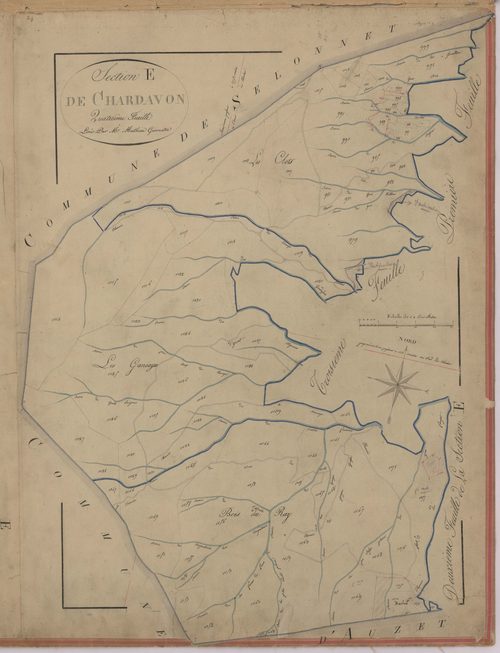 SEYNE - Section E, Chardavon.