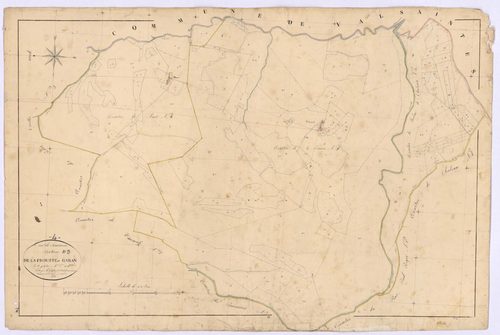 SIMIANE - Section D, Frouste et Garran.